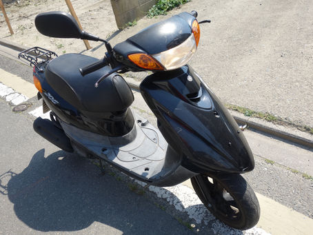 乗らなく放置した原付バイクの修理に、京都市伏見区方面へ。