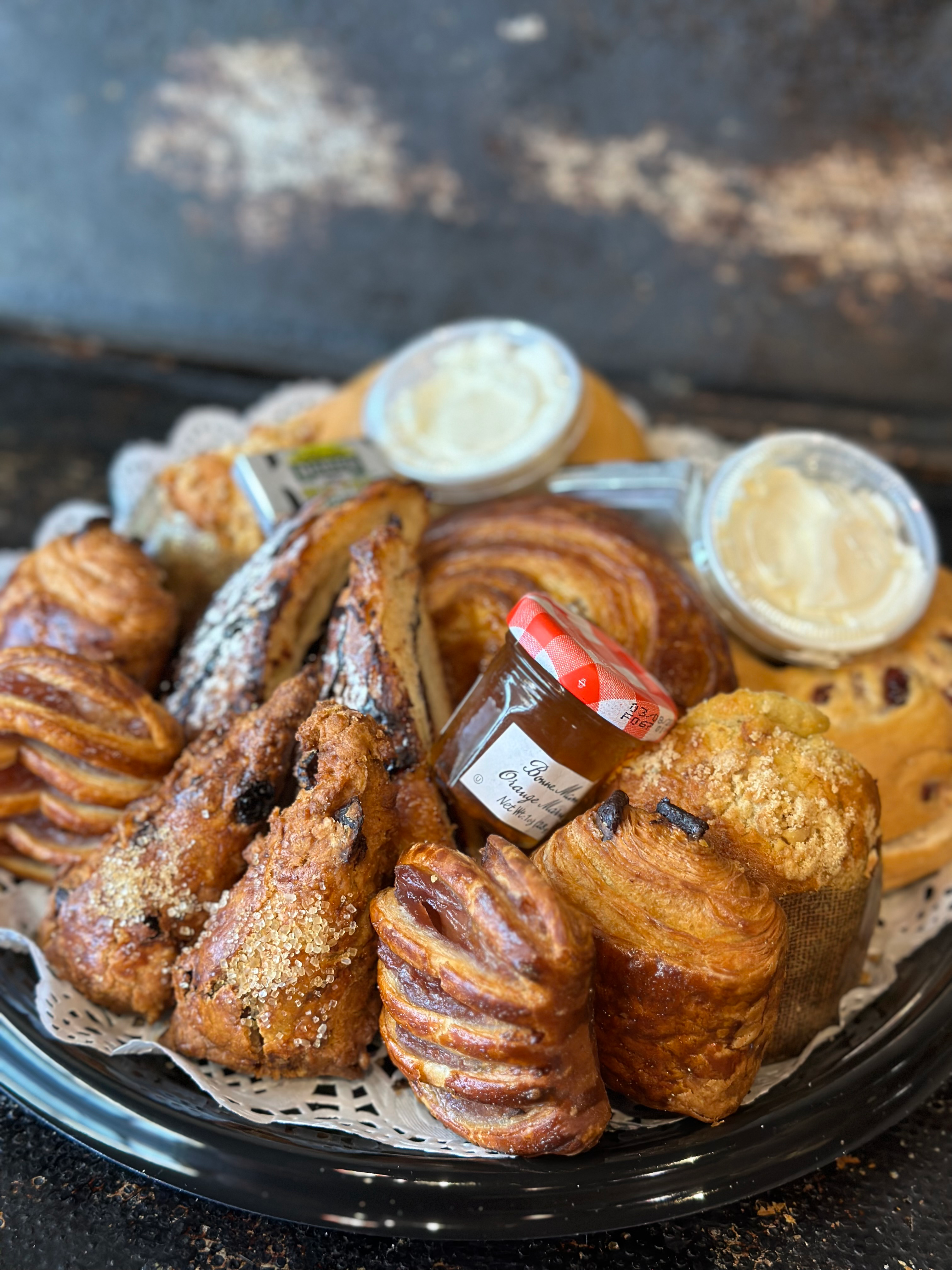 Arranged Food and Objects