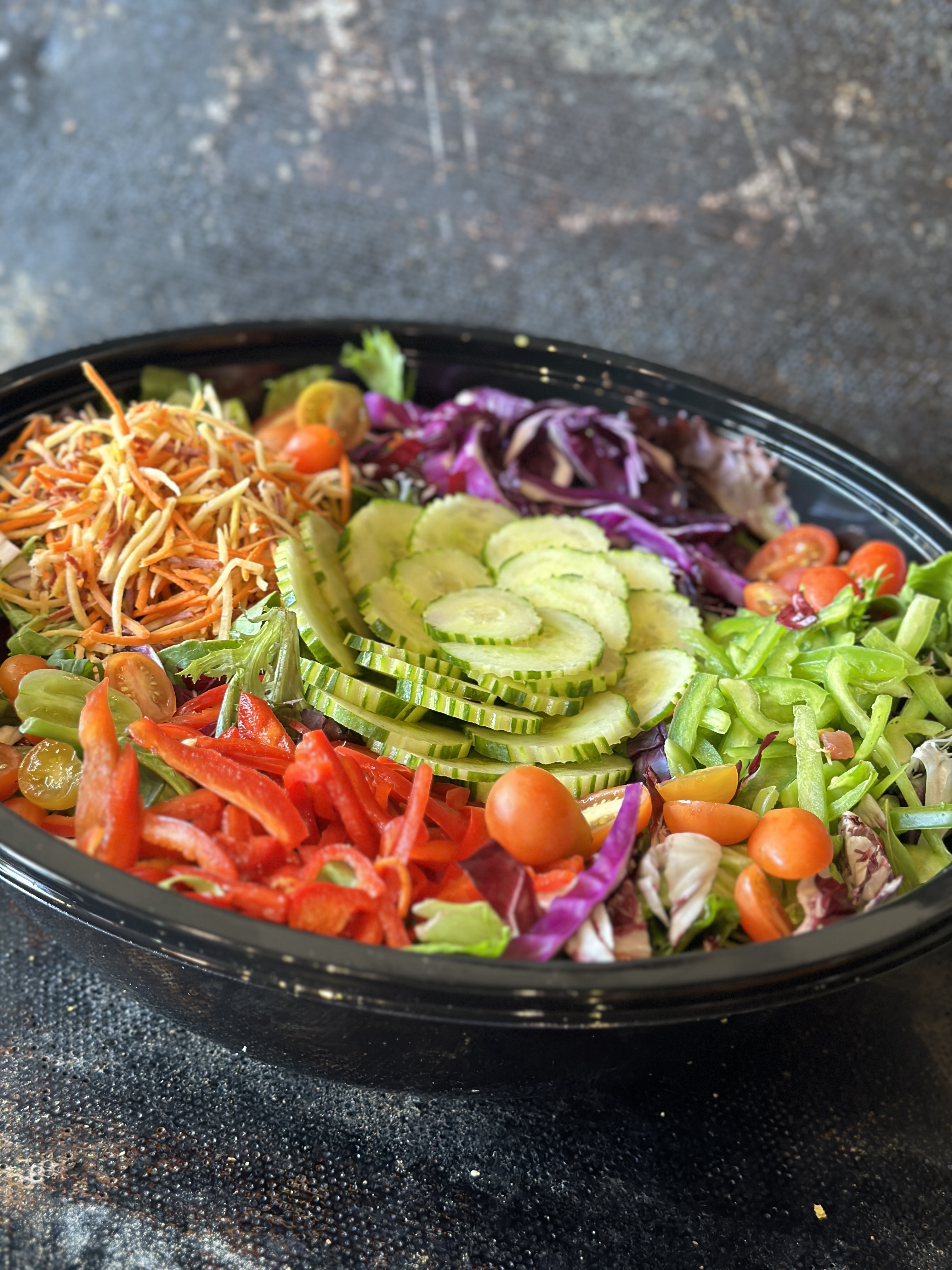 Arranged Food and Objects