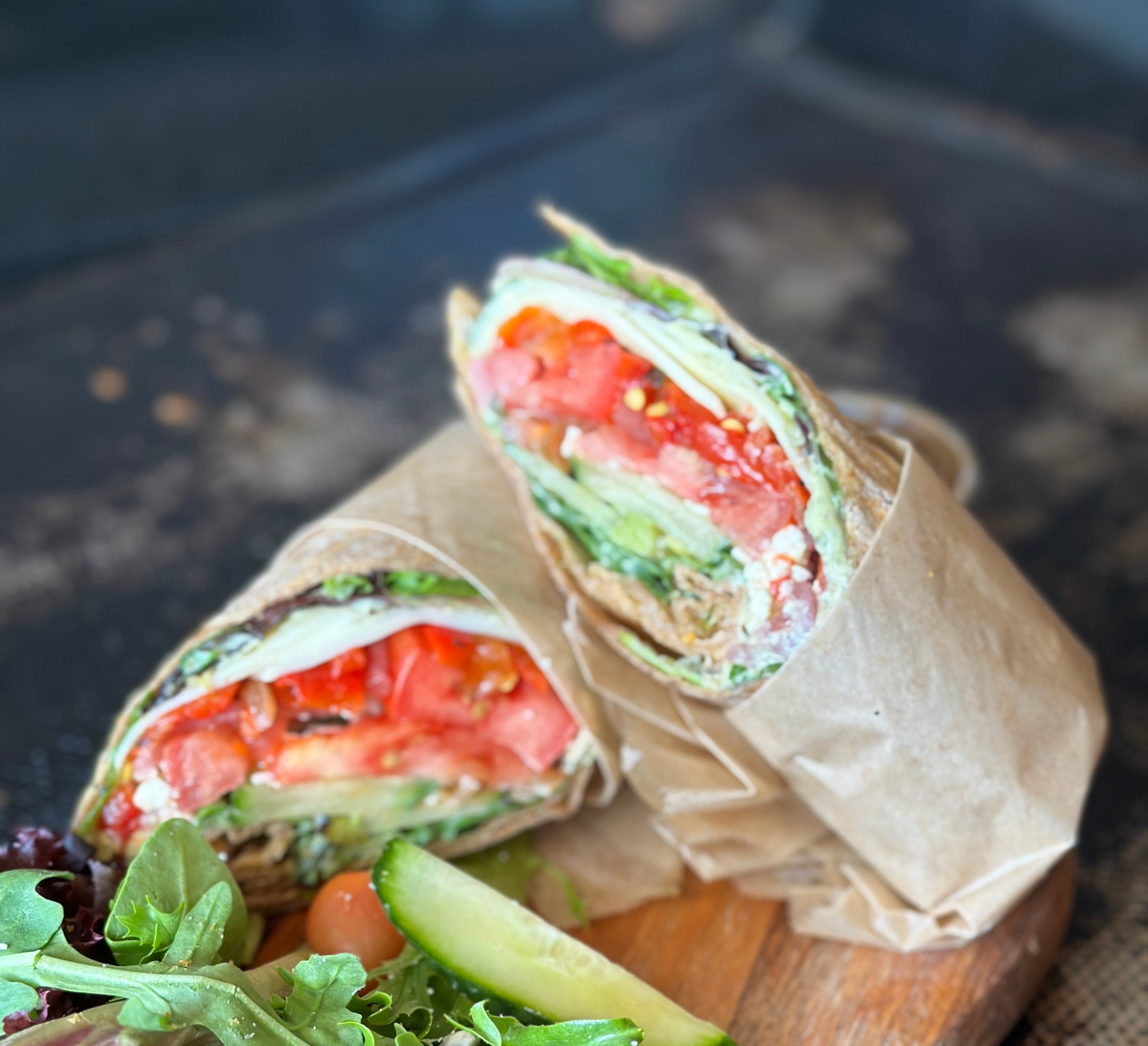 Arranged Food and Objects