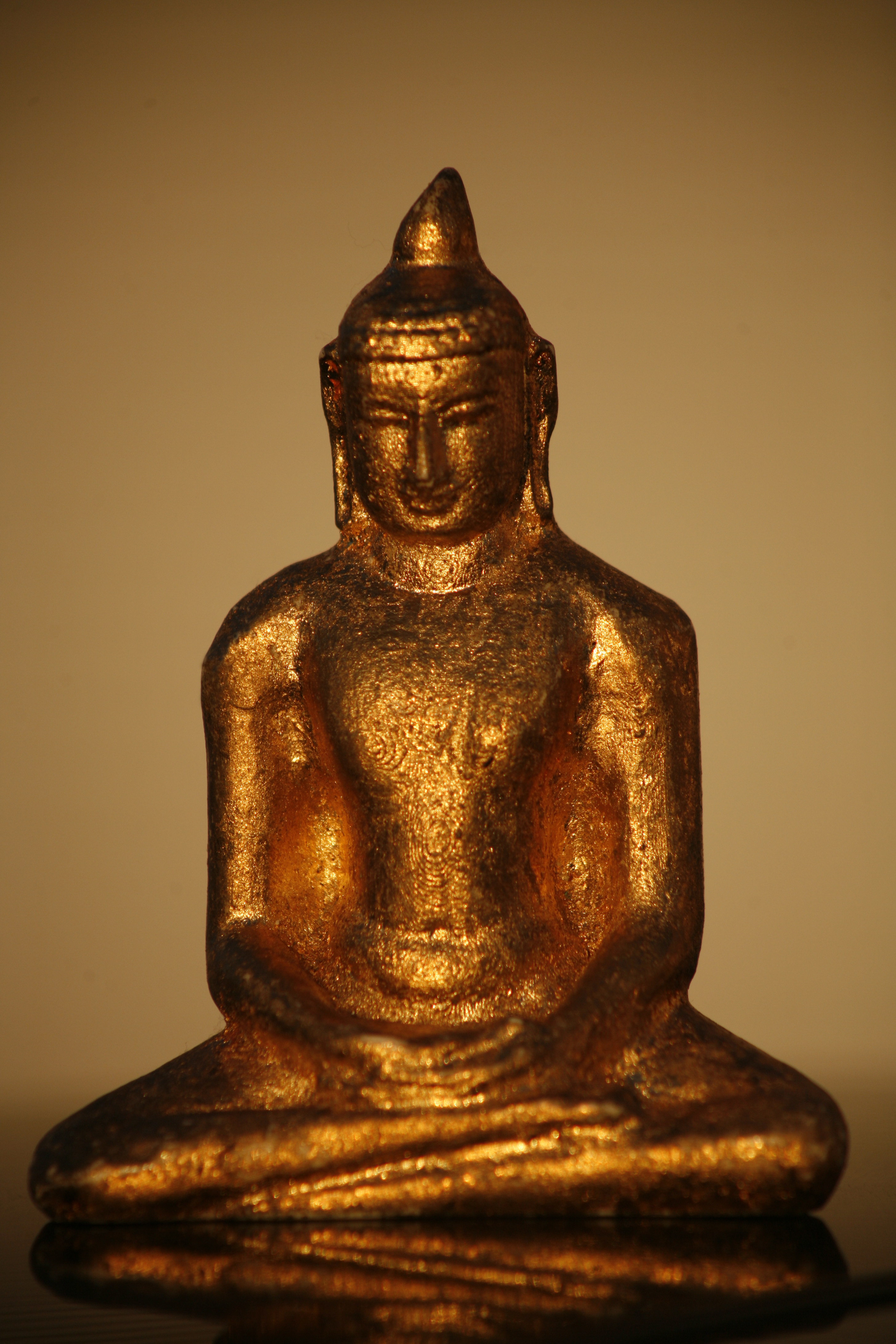 Golden Buddha 3D Print