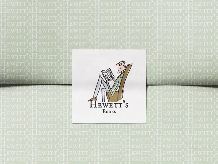 gift wrap for book dealer brand identity