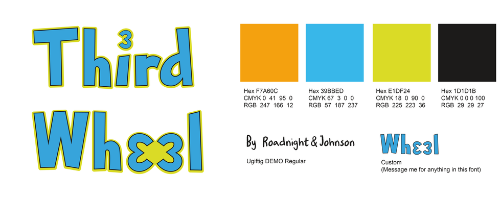 Colorful logo with stylized text and vibrant colors.