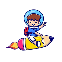 Boy on Rocket