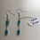 Thumbnail: Truly Turquoise Glass BeadEarrings