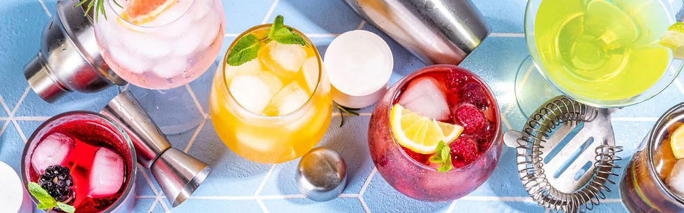 Arranged Food and Objects