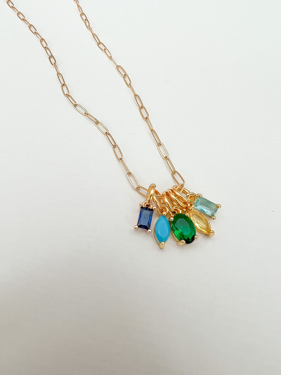 Thumbnail: Charming Birthstone Necklace