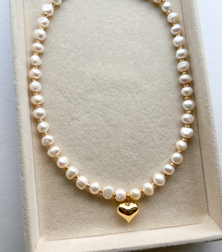 The Poised Pearl Necklace | Jackie Blue Handmade