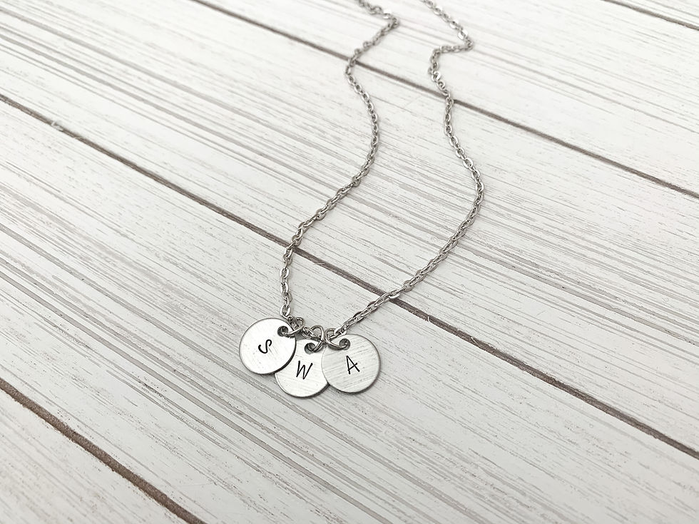 Thumbnail: Heirloom Initial Necklace