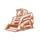 Vaquero Landworks logo, provider of professional driveway installation and land clearing services