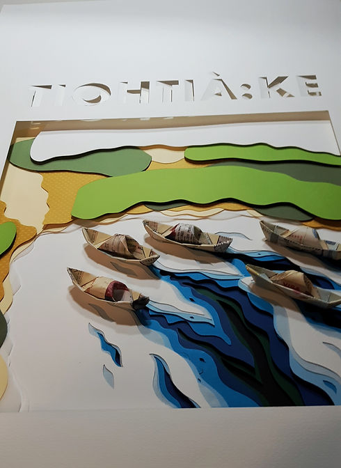 Native Immigrant in Tiohtià:ke (detail 2