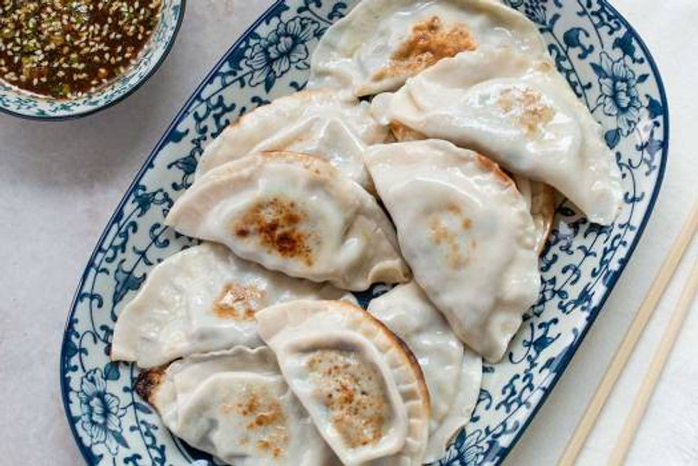 Beef and Mushroom Dumplings