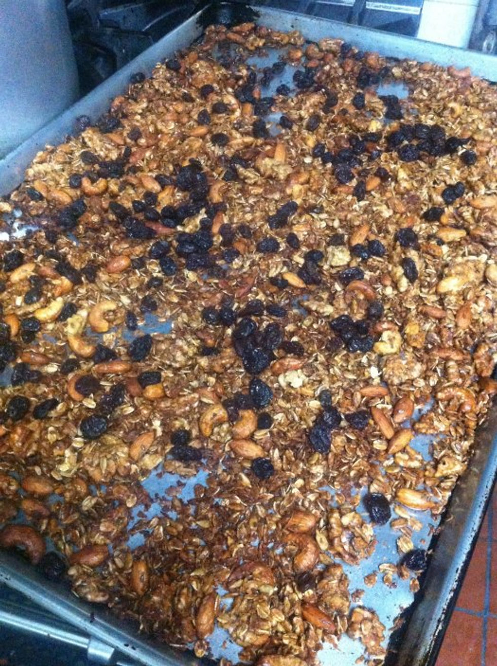 Making Homemade Granola