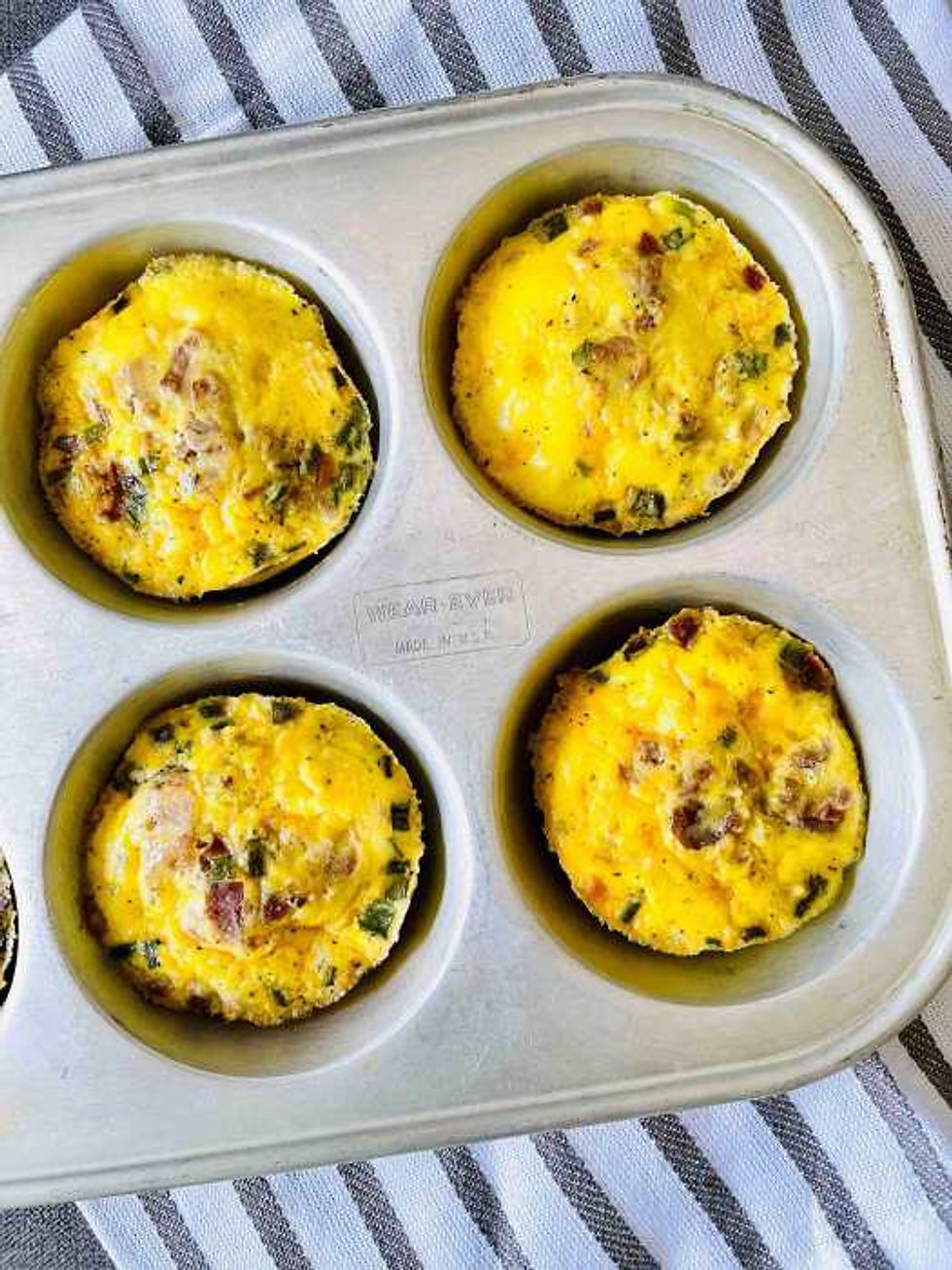Bacon Egg Cheese Muffins