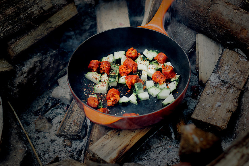Kochen im Freien