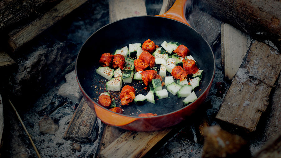 A Day of Camping Meals