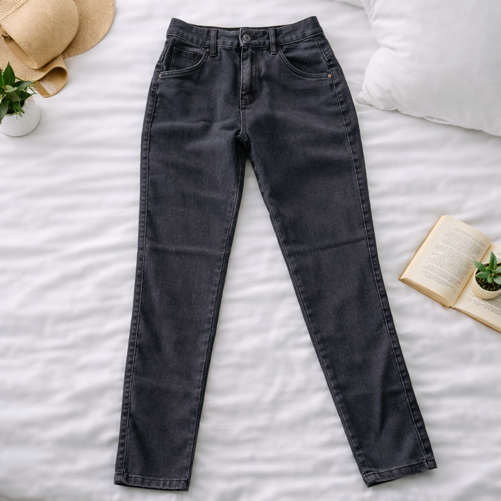 Calça Jeans Feminina Preta