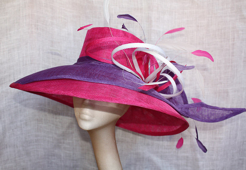 Pink & Purple Large Hat