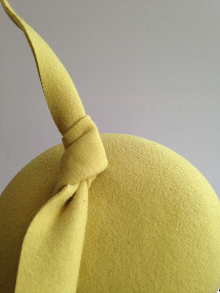 Thumbnail: Dr Bunsen - Chartreuse (yellow/green) Bow Beret