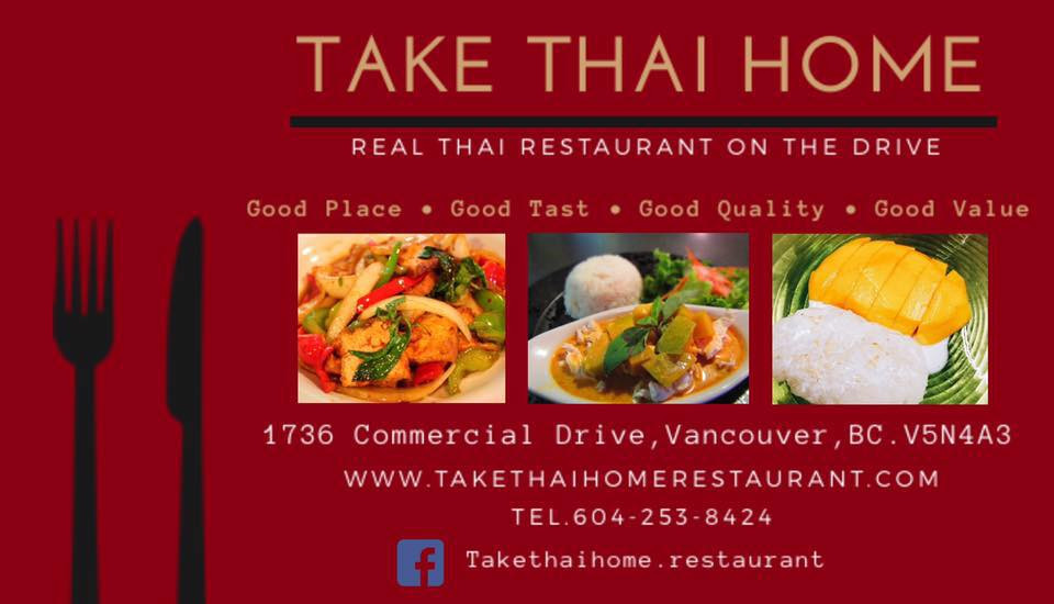 MENU Thai food Thai Restaurants Drive In
