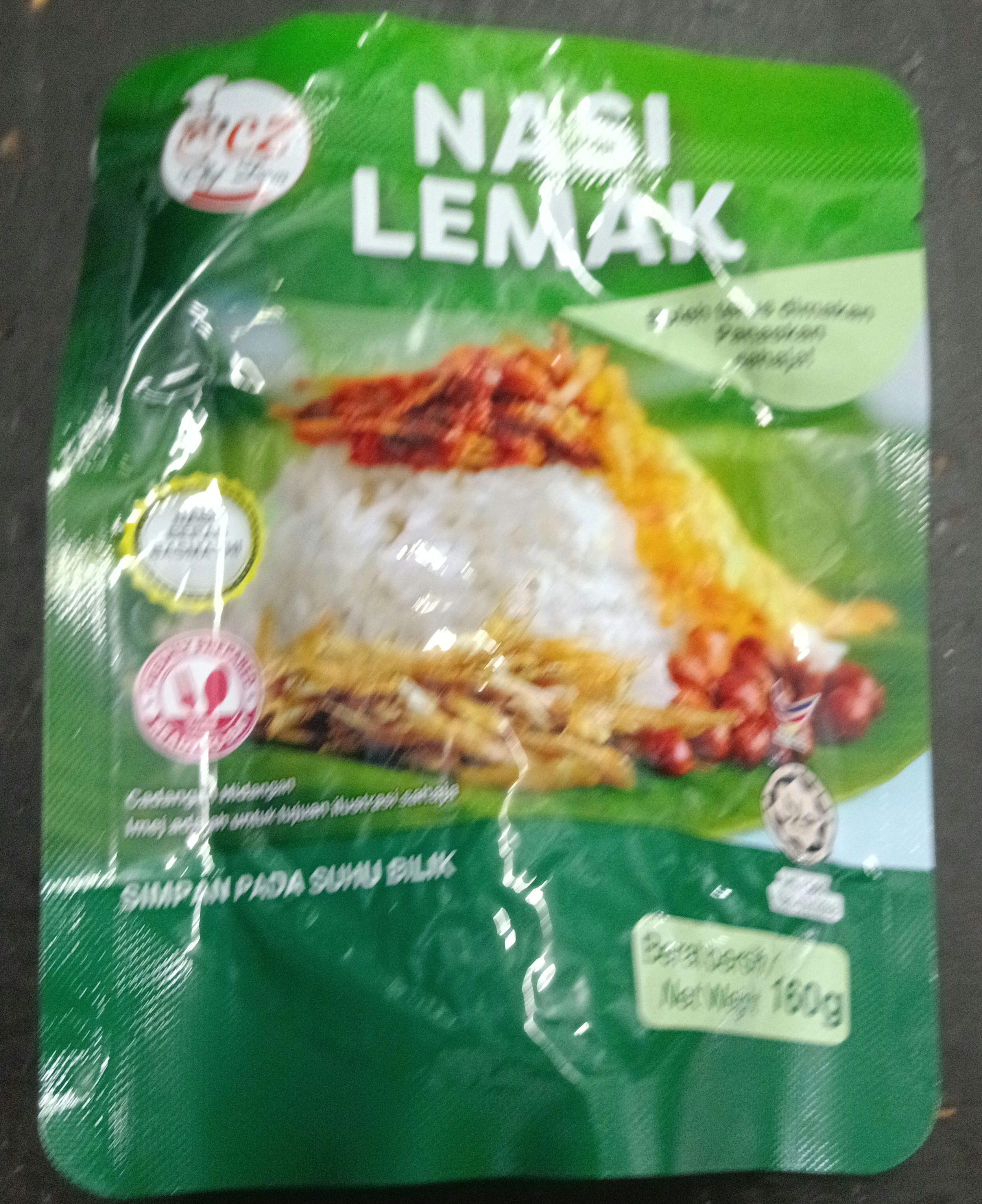 Chef Zam Instant Nasi Lemak 
