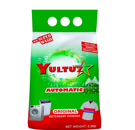 YULTUZ DETERGENT POWDER 2.5KG POUCH