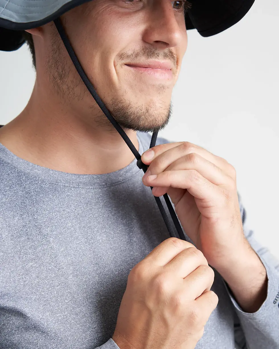 Miniatura: WIDE BRIMMED UV HAT - LIGHT GREY