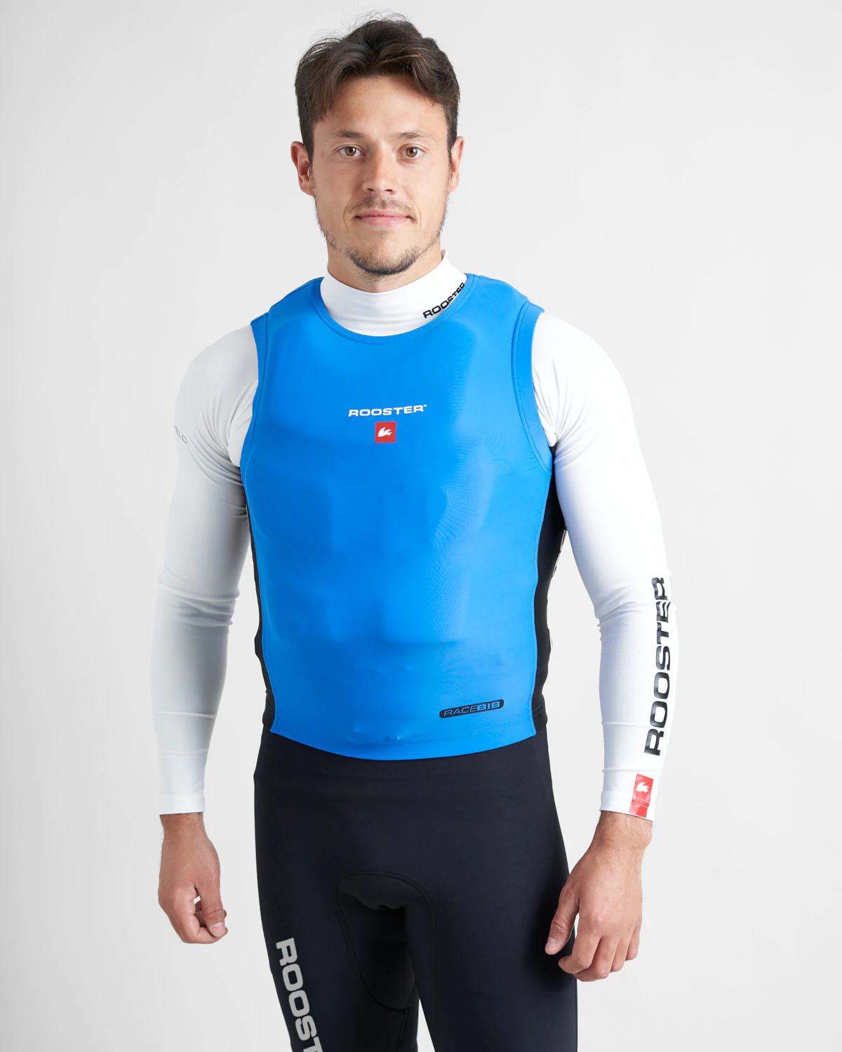 RACE BIB - SIGNAL BLUE