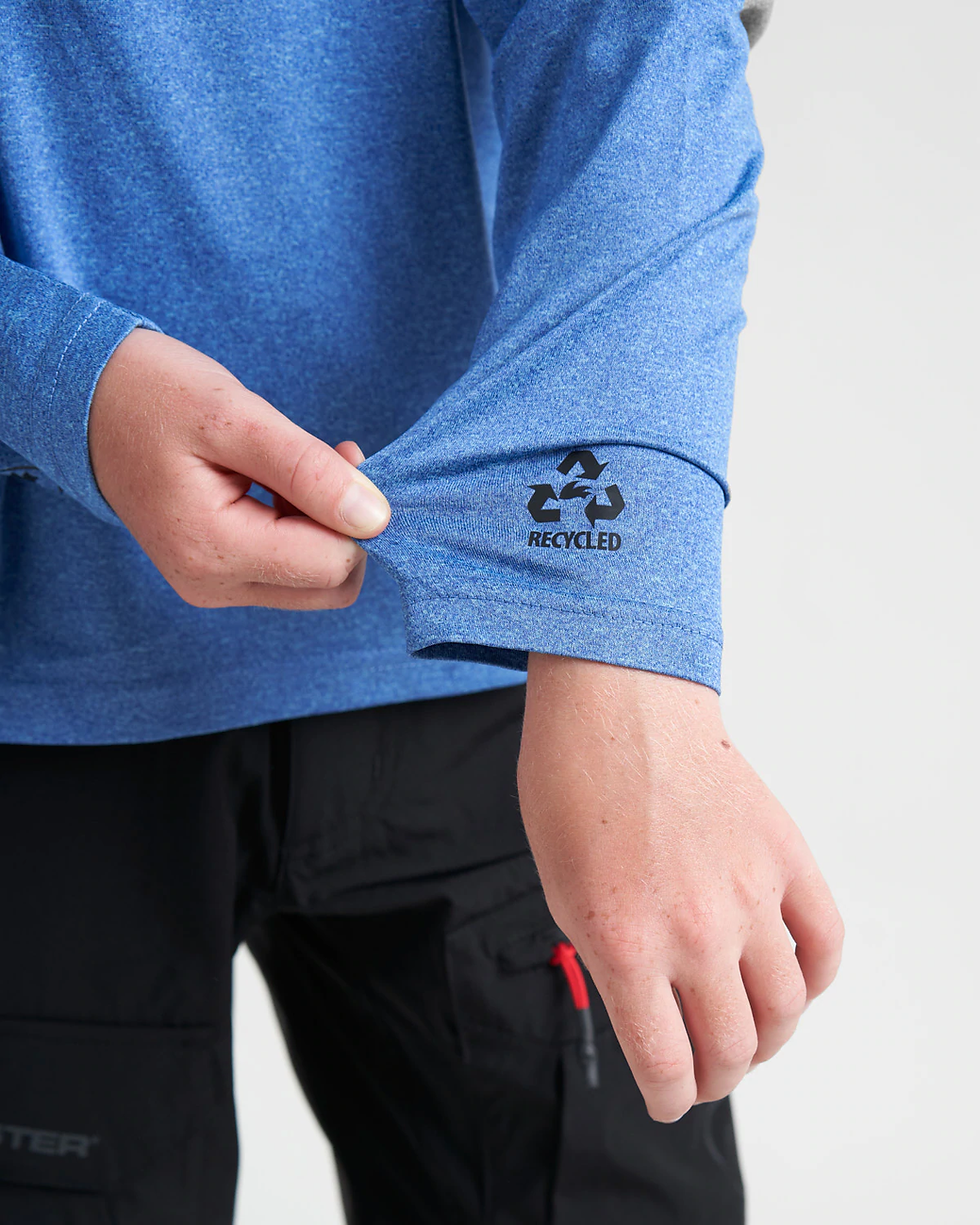 Miniatura: QUICK DRY UVF 50+ TECH T-SHIRT LONG SLEEVED - BLUE