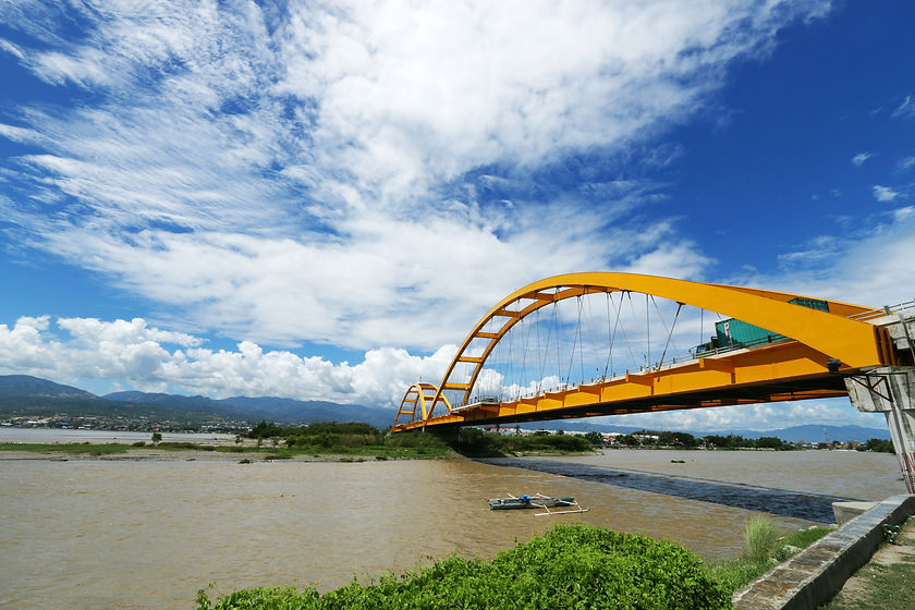 Yellow Bridge located in Palu Bay, Central Sulawesi Indonesia.jpg