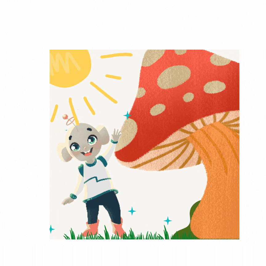 Instagram post motivational phrase yes girl yellow, white, pink and lightblue (2).gif