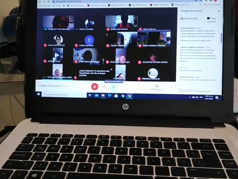Formador de formadores -Primer encuentro virtual - Julio 2020