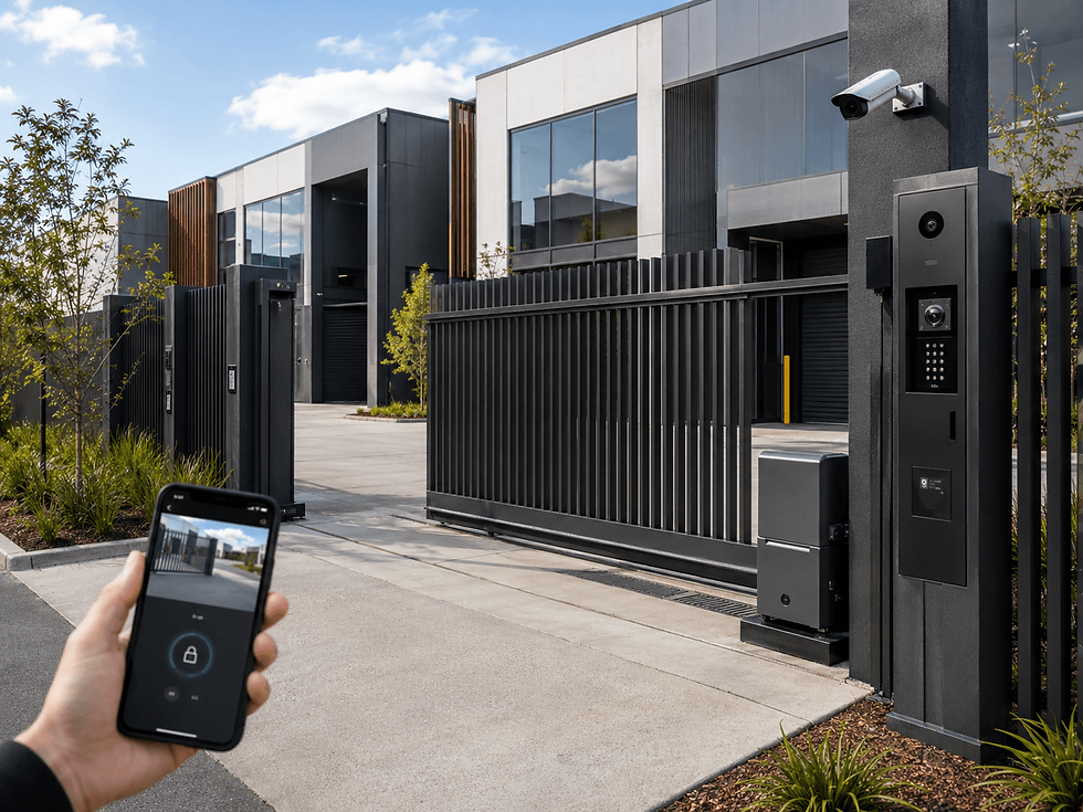 A front fence is most effective when gates and access control are planned together from the beginning.