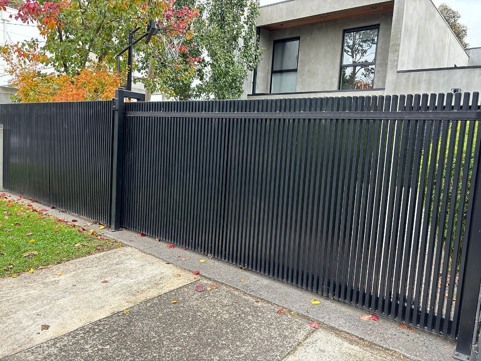 Aluminium Slat Fencing