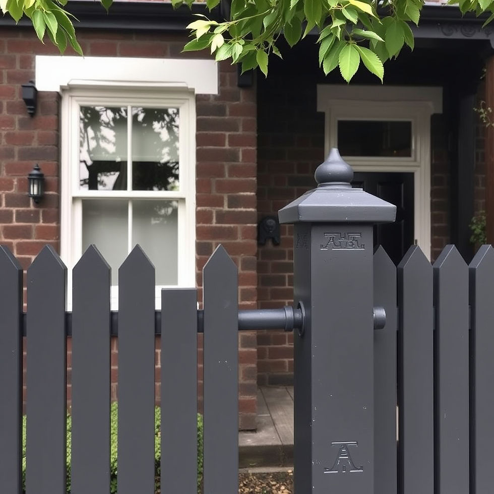 Matching Colours and Finishes with the House Exterior