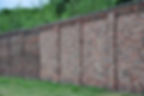 Masonry fencing