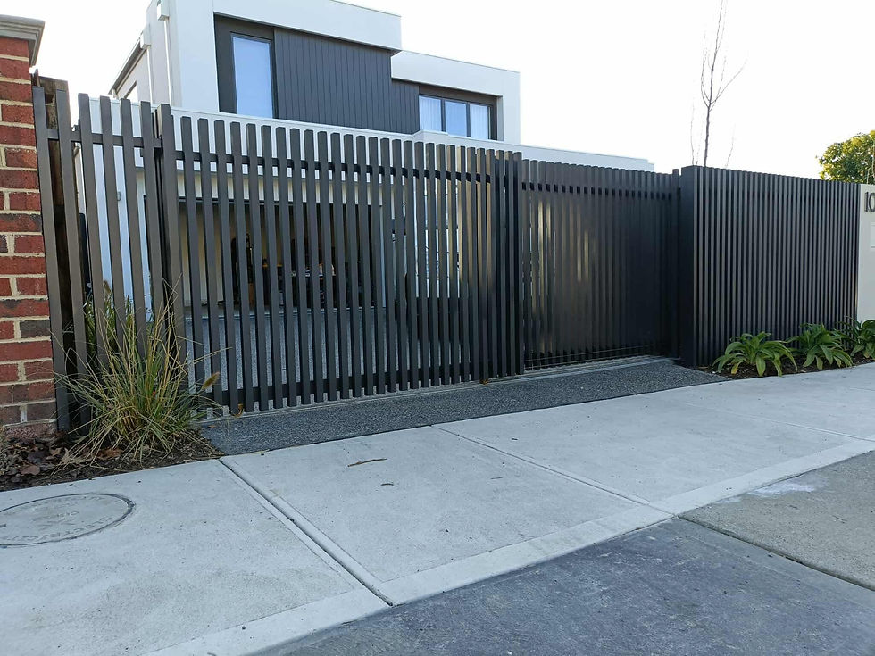 Consider a Telescopic Sliding Gate When Side Run-Back Is Limited