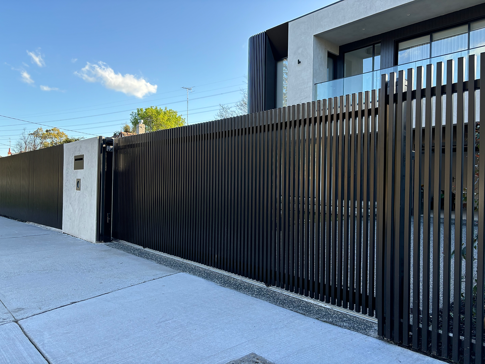 Aluminium Batten Fencing