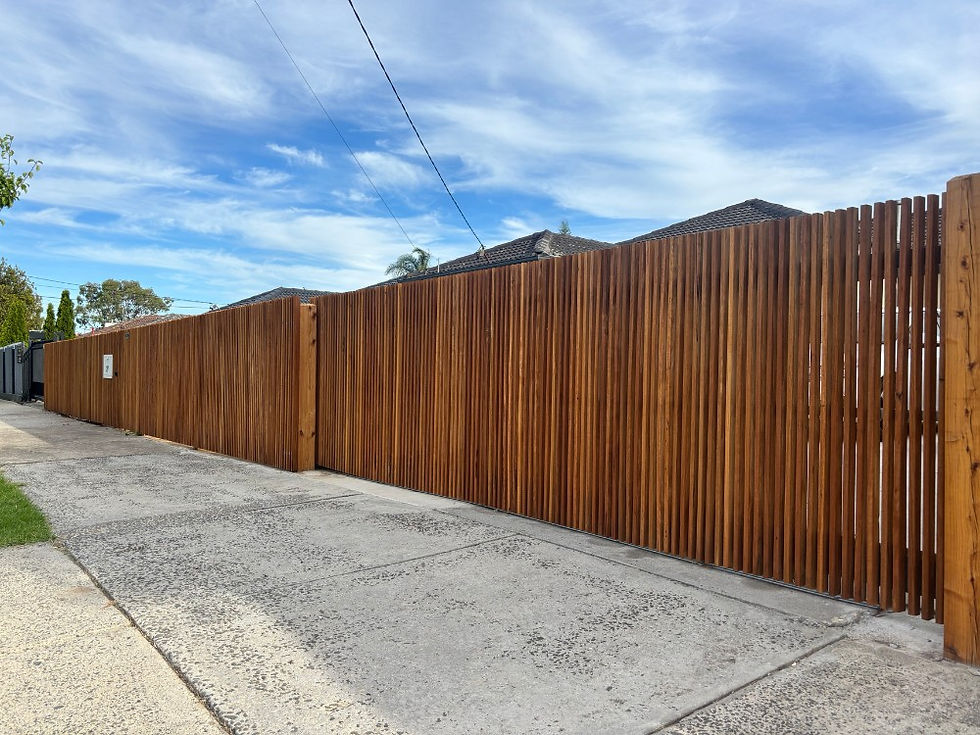 Noise-Reducing Acoustic Fencing for Busy Brunswick Roads