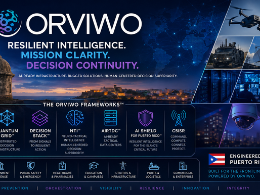 ORVIWO Frameworks™ | TacticalAI, AIRDS & AI-Ready Mission Infrastructure