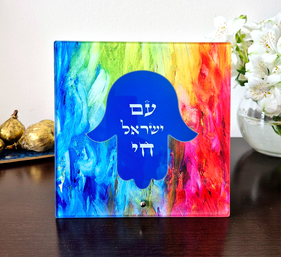 Thumbnail: Am Yisrael Chai Hamsa - Hebrew