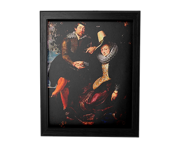 Autorretrato com Isabel Brandt