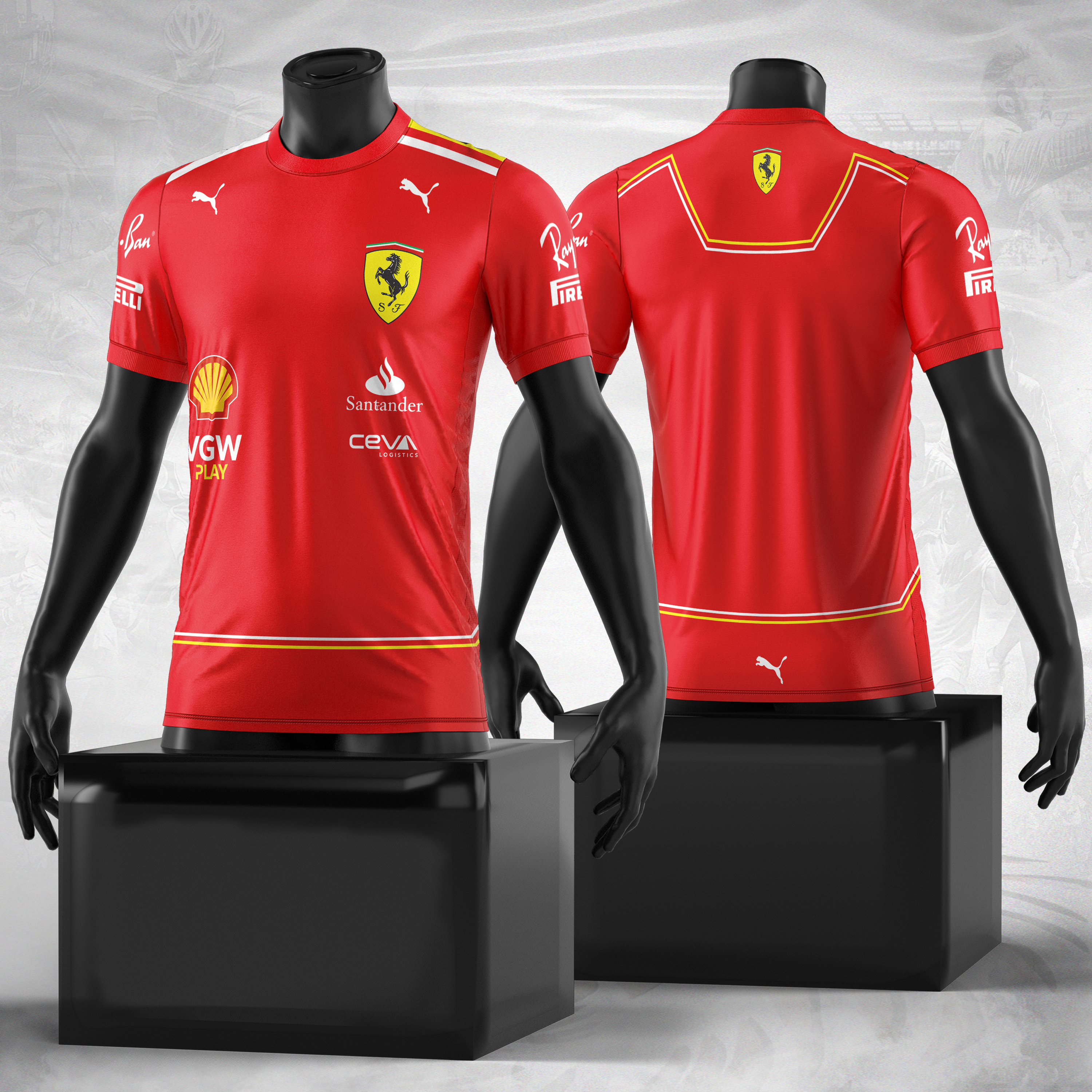 CAMISETA FORMULA 1 - FERRARI