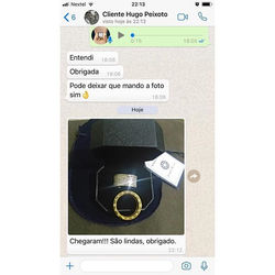 Cliente feliz 😍_Veja em nosso site a pá