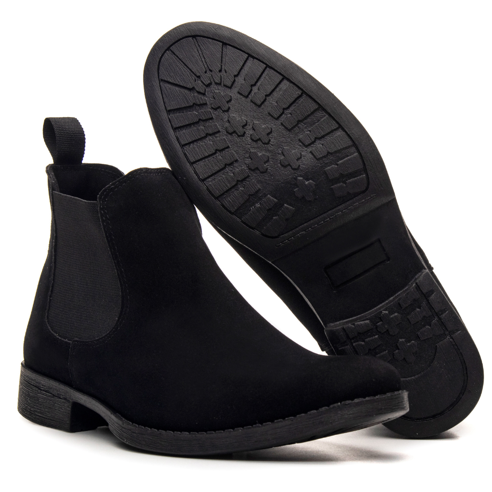 Men's Button Synthetic Suede Eco Quality Comfort Sustainability Work Ride City F