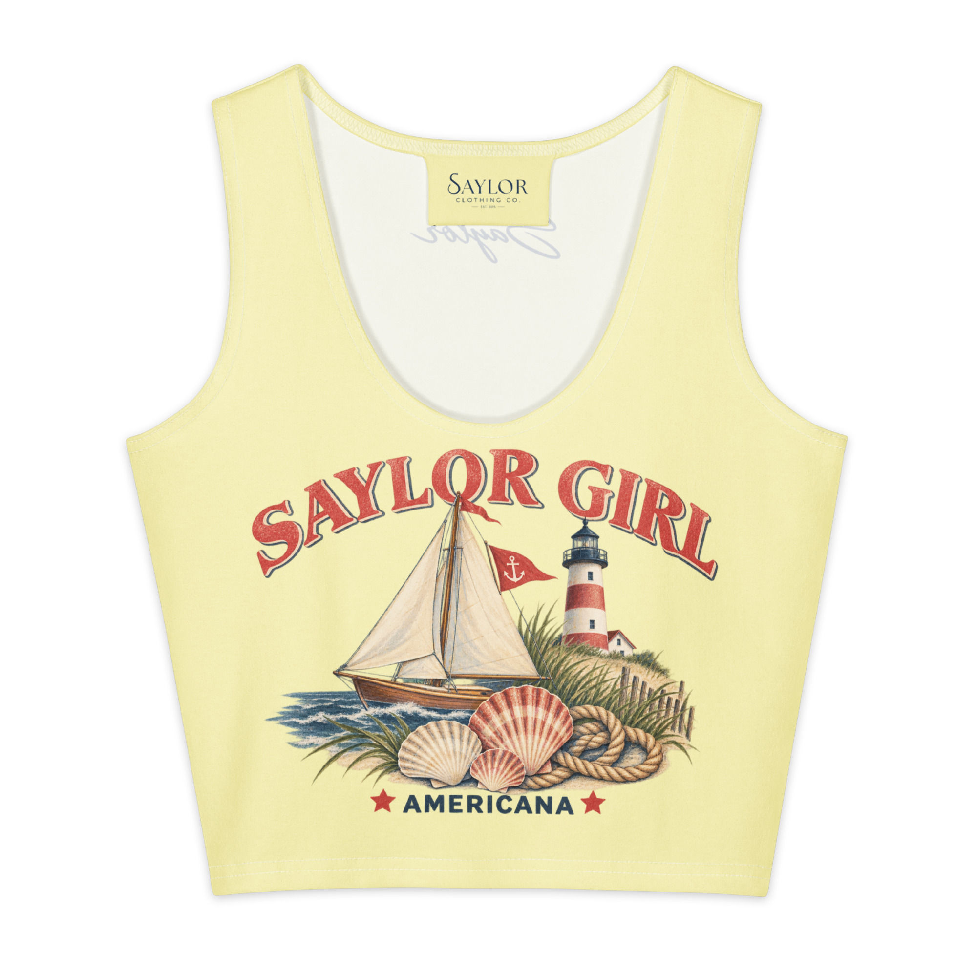 Saylor Girl Cropped Tank