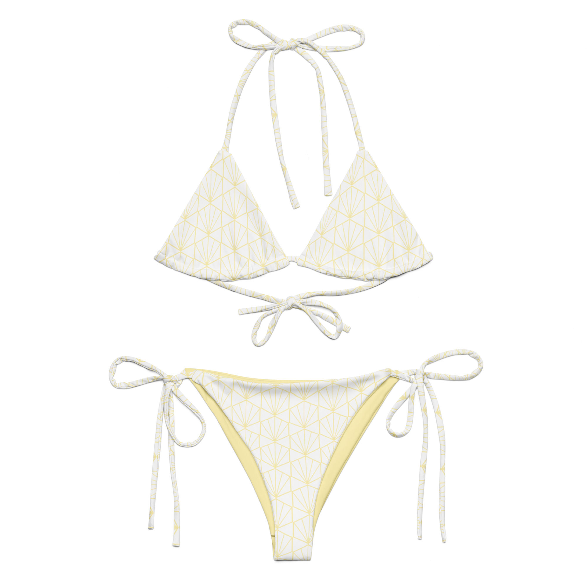 Ivory Pennant String Bikini