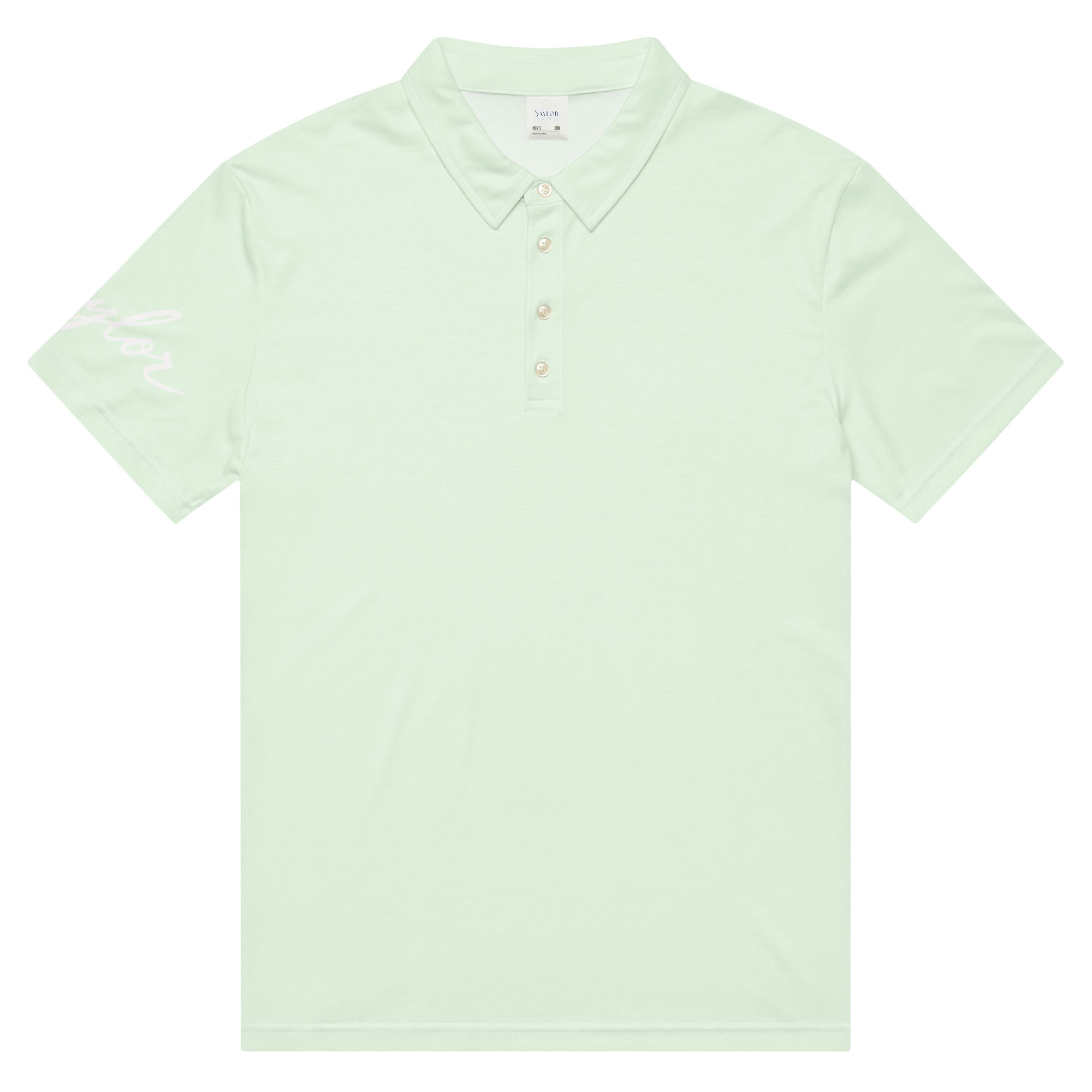 Sea Glass Polo – Mint — front view