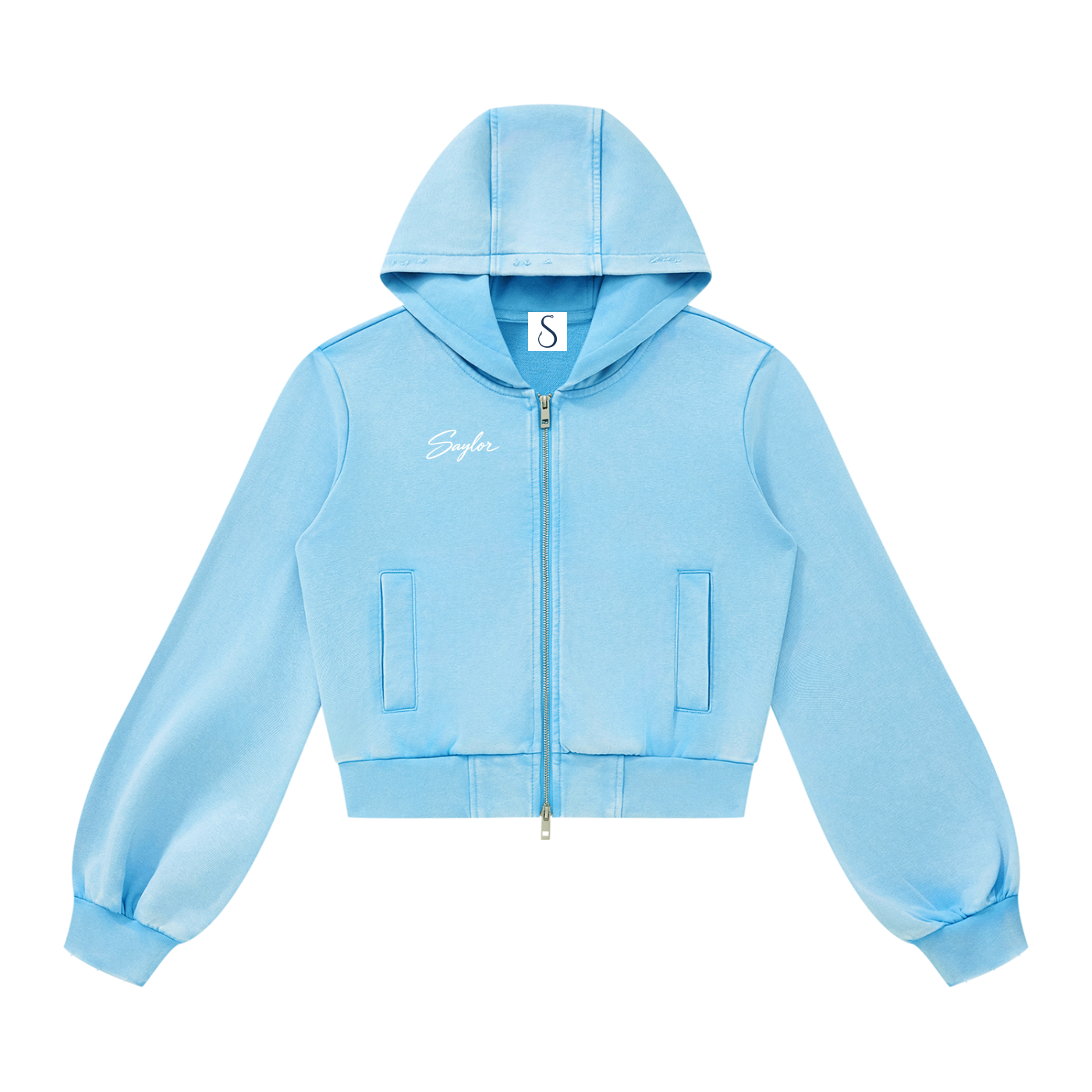 Seabreeze Washed Zip Hoodie