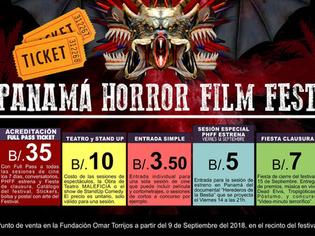 Los precios de las entradas a las actividades del festival:
